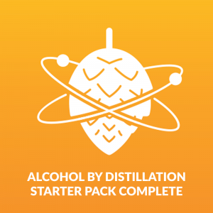 Alcohol by distillation starter pack complete - Beer Brewing and Beer Testing Kit